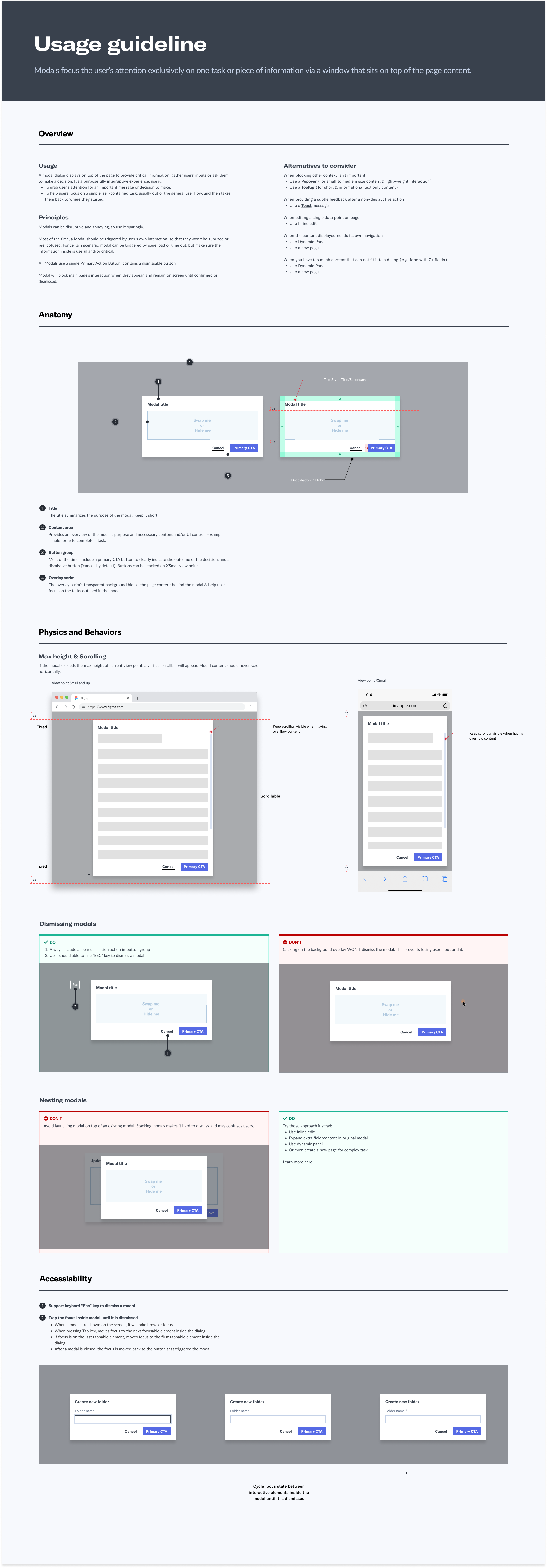 Usage Guidelines
